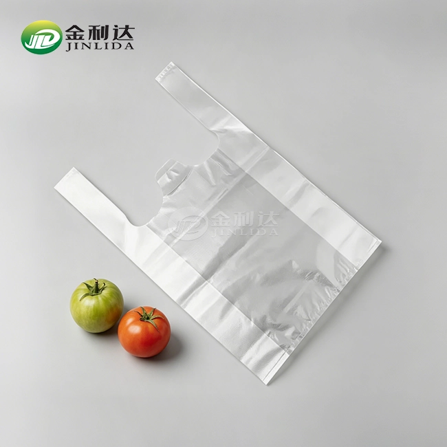 Gloss Plastic Vest Carrier Bags Gloss Plastic Vest Carrier Bags